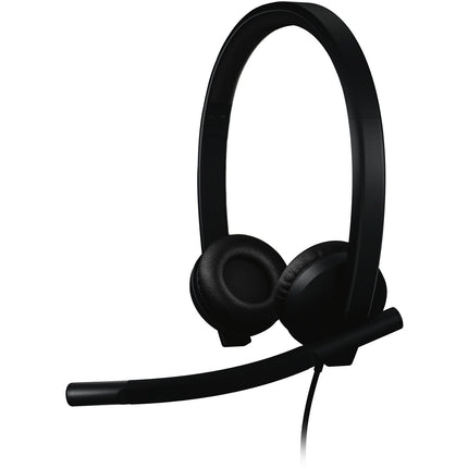 Logitech H570e Auriculares con cable USB-A Micrófono flexible y cancelación ruido