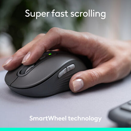 Logitech Signature Slim MK955 Teclado y Ratón Inalámbrico Bluetooth 5.1 400-4000 dpi Copilot