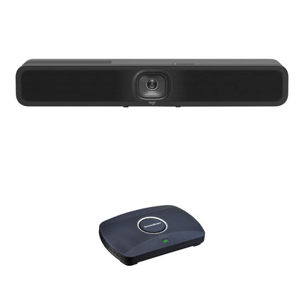 Logitech MeetUp 2 Kit de Conferencia Inalámbrico Cámara USB 1080p Zoom 4x Receptor 4K HDMI
