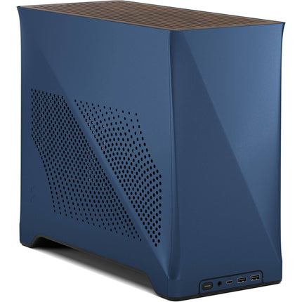 Fractal Design Era 2 Caja Mini-ITX Azul Soporte USB-C 3.2 4 Bahías 2.5"