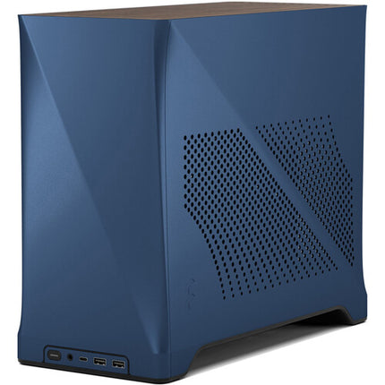 Fractal Design Era 2 Caja Mini-ITX Azul Soporte USB-C 3.2 4 Bahías 2.5"