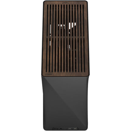 Fractal Design Era 2 Caja Mini-ITX Aluminio Gris Carbón 4 Bahías 2.5"