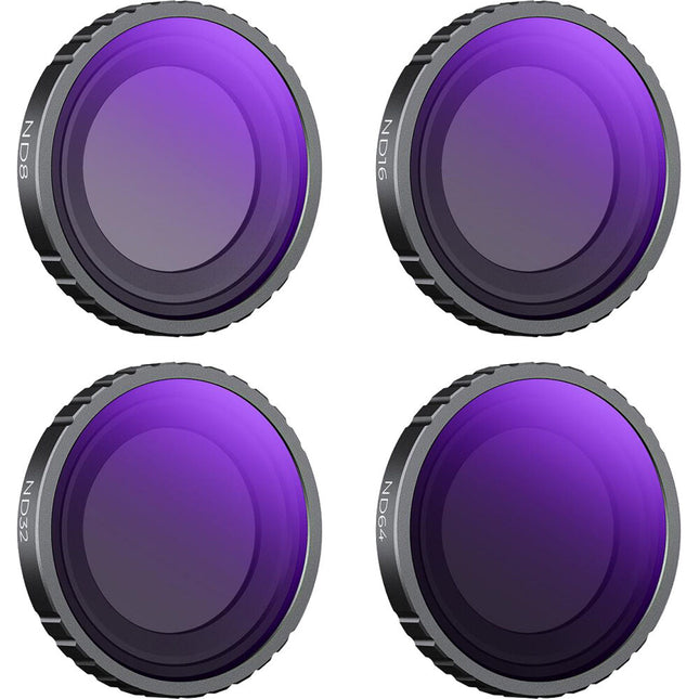 K&F Concept Juego de Filtros ND para Insta360 GO3S 6 Paros Vidrio AGC y Revestimiento Nano