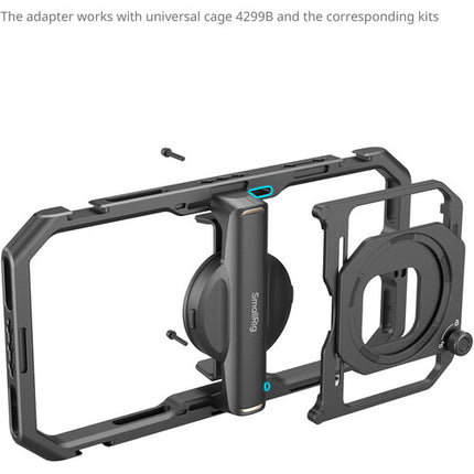 SmallRig Adaptador Magnético para Jaula Universal 67mm con Almohadillas Antirreflejo