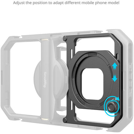 SmallRig Adaptador Magnético para Jaula Universal 67mm con Almohadillas Antirreflejo