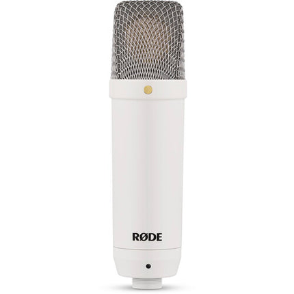 RODE NT1 Microphone Condensador de Diafragma Grande Blanco 1" True Condenser 142 dB SPL incluye SM6 Shockmount