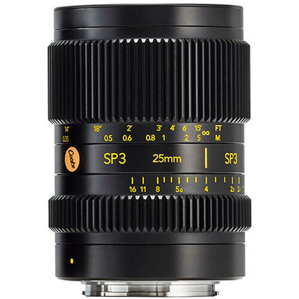 Cooke SP3 Set de 3 lentes prime Full Frame 25 50 100mm T2.4 estuche rígido