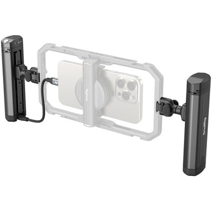 SmallRig Rotatable Bilateral Quick Release Mango Lateral con Montura Cold Shoe y Rotación Infinita