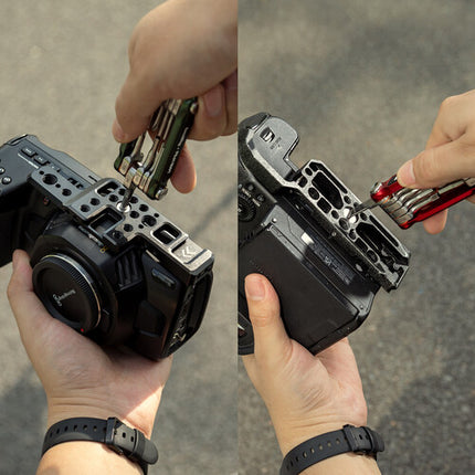 SmallRig x FILM RIOT Kit de Llaves Plegables 10 en 1 Verde Ligero