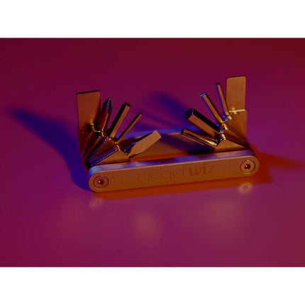 Vello WidgetWiz Multi-Herramienta 10 en 1 Acero Inoxidable con Estuche