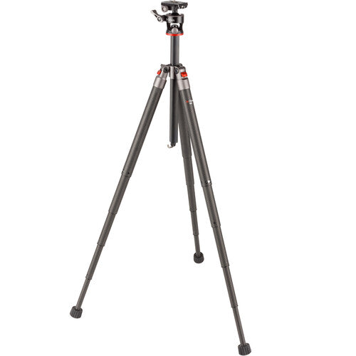 Oben CQL-13 Trípode de Viaje Compacto en Fibra de Carbono con Cabezal Bola 51.1" y 13 lb Capacidad