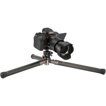 Oben CQL-13 Trípode de Viaje Compacto en Fibra de Carbono con Cabezal Bola 51.1" y 13 lb Capacidad