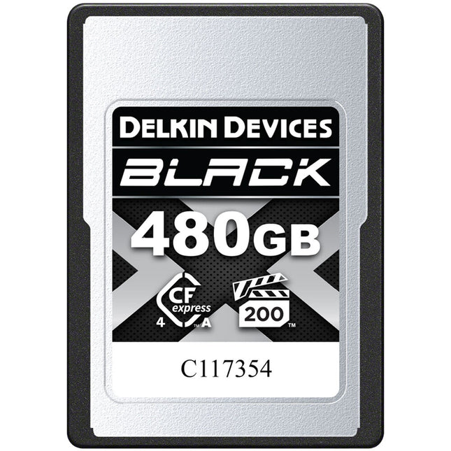 Delkin Devices Tarjeta de Memoria CFexpress Tipo A 480GB 1830 MB/s con Estuche