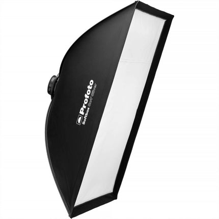 Profoto Rectangular Softbox 3x4 pies Interior Plateado Difusor 1 Parada Bolsa Transporte