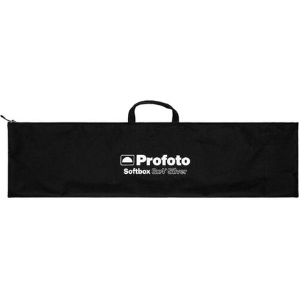 Profoto Rectangular Softbox 3x4 pies Interior Plateado Difusor 1 Parada Bolsa Transporte