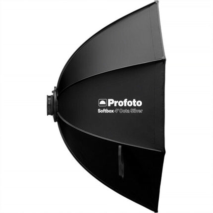 Profoto Octa Softbox 4' para luces 100mm interior plateado y difusor