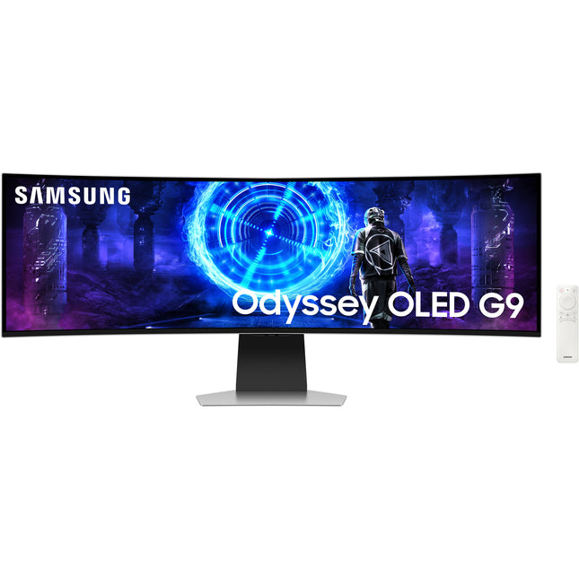 Samsung Odyssey QD-OLED G9 G95SD Monitor Curvo 49" 240 Hz 5120x1440 Dual QHD