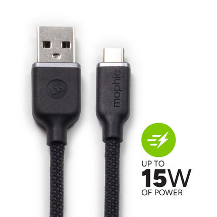 mophie charge stream Cable USB A a USB C 3.3 pies 15W EnduraFlex