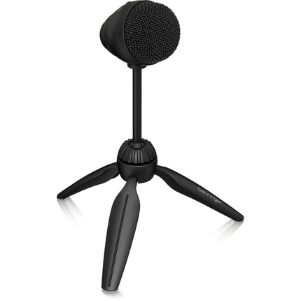 Behringer BU5 Micrófono Condensador USB de Escritorio con Patrón Cardioide y Cancelación de Ruido