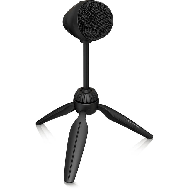 Behringer BU5 Micrófono Condensador USB de Escritorio con Patrón Cardioide y Cancelación de Ruido