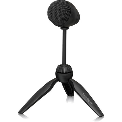Behringer BU5 Micrófono Condensador USB de Escritorio con Patrón Cardioide y Cancelación de Ruido