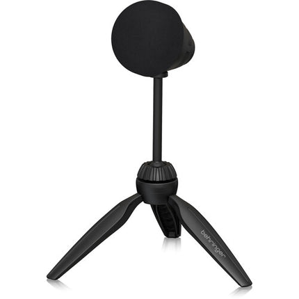 Behringer BU5 Micrófono Condensador USB de Escritorio con Patrón Cardioide y Cancelación de Ruido
