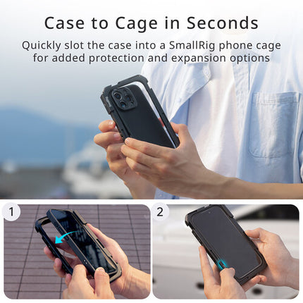 SmallRig FilMov Kit de Fotografía Móvil para iPhone 16 Pro con Case y Capture Grip