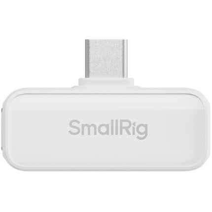 SmallRig S 60 Sistema de Micrófono Inalámbrico Doble USB-C para Móviles 984 ft Alcance 11 Horas Batería