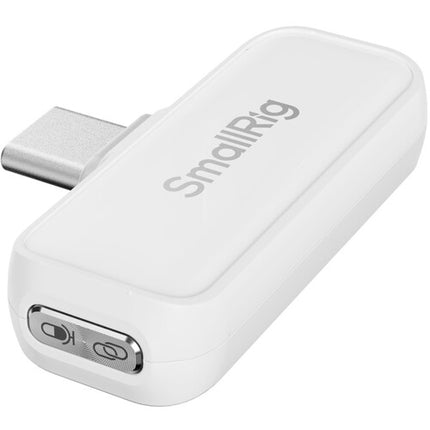 SmallRig S 60 Sistema de Micrófono Inalámbrico Doble USB-C para Móviles 984 ft Alcance 11 Horas Batería