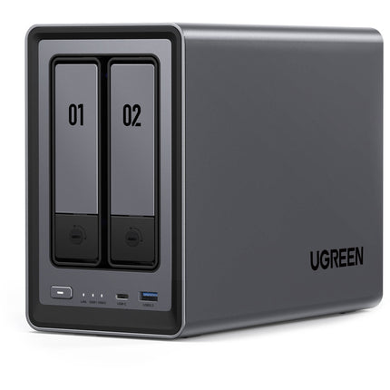 UGREEN NASync DXP2800 Caja NAS 2 Bahías 8GB DDR5 2.5Gb Ethernet