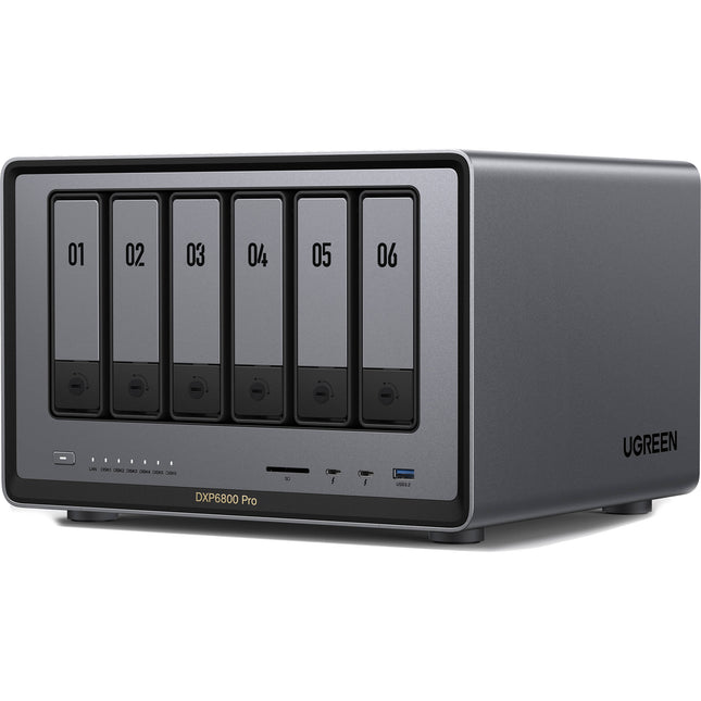 UGREEN NASync DXP6800 Pro NAS 6 Bahías 8GB DDR5 128GB SSD