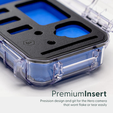 Evergreen Cases TOUGHBOX CX56 Estuche Protector para GoPro HERO 9 10 11 12 con Capacidad 10 lb y Soporte Tarjeta SD
