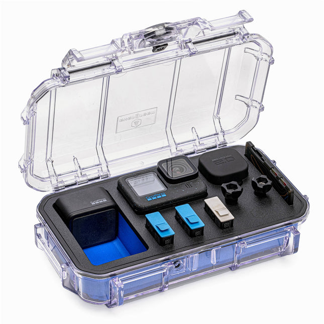 Evergreen Cases TOUGHBOX CX56 Funda Protectora para GoPro HERO 9/10/11/12 con Capacidad 10 lb y Portatarjetas SD