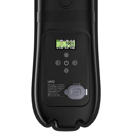 Ulanzi UA12 Luz Portátil Tubo Aire 2' Bicolor 2700-6500K 2500mAh USB-C