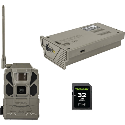TACTACAM REVEAL X 3.0 Cámara de Sendero Celular 8.3MP 1080p 5000mAh batería