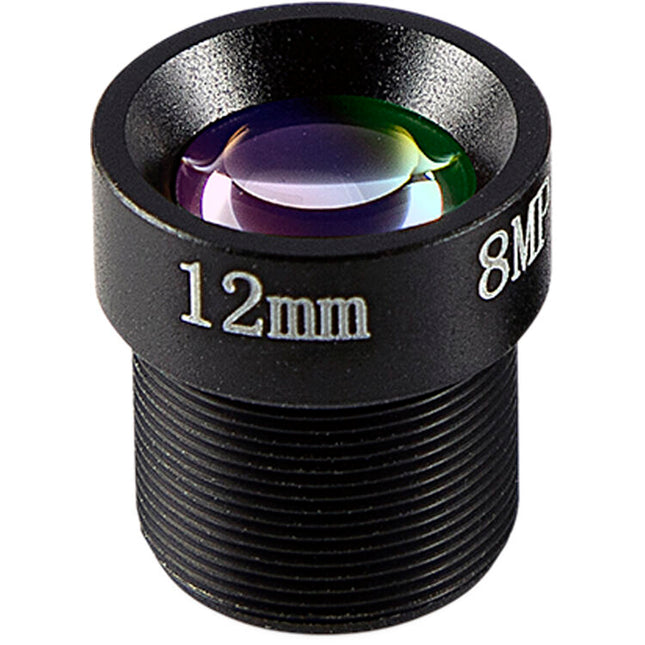 Marshall Electronics Lente 12mm f/1.8 M12 para Captura 8MP con Recubrimiento IR Cut