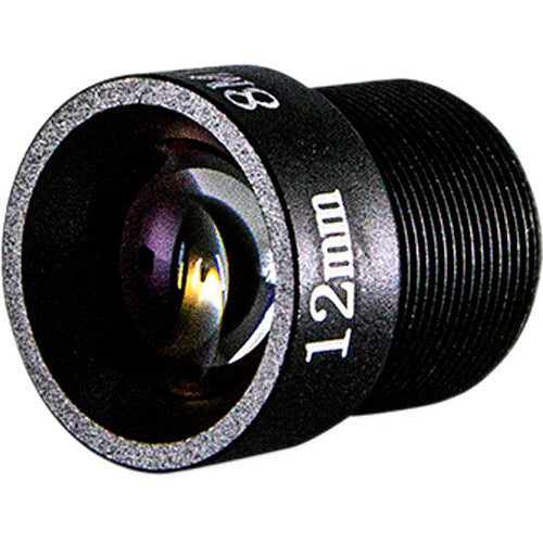 Marshall Electronics Lente 12mm f/1.8 M12 para Captura 8MP con Recubrimiento IR Cut