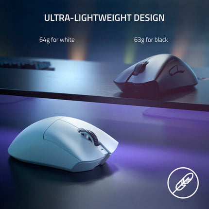 Razer DeathAdder V3 Pro Ratón Inalámbrico Negro 30000 dpi 90 Horas Batería