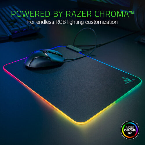 Razer Firefly V2 Alfombrilla rígida para mouse 14 x 10 pulgadas RGB integrado