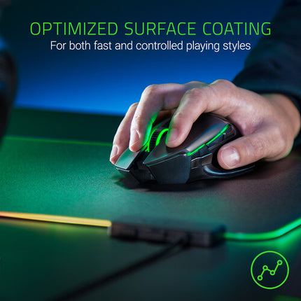 Razer Firefly V2 Alfombrilla rígida para mouse 14 x 10 pulgadas RGB integrado