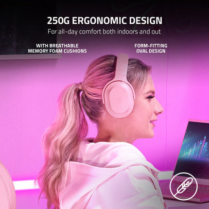 Razer Barracuda X Auriculares Gaming Inalámbricos Bluetooth 2.4 GHz 50H Batería