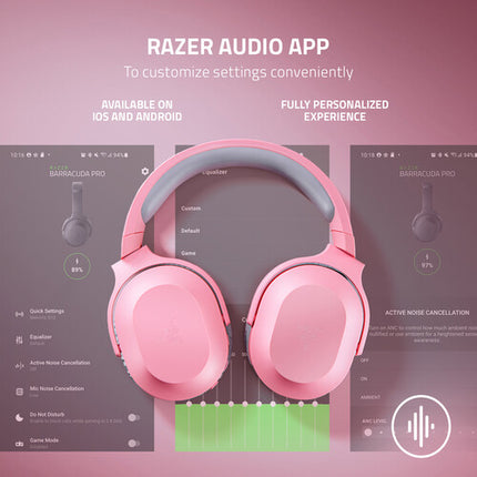 Razer Barracuda X Auriculares Gaming Inalámbricos Bluetooth 2.4 GHz 50H Batería