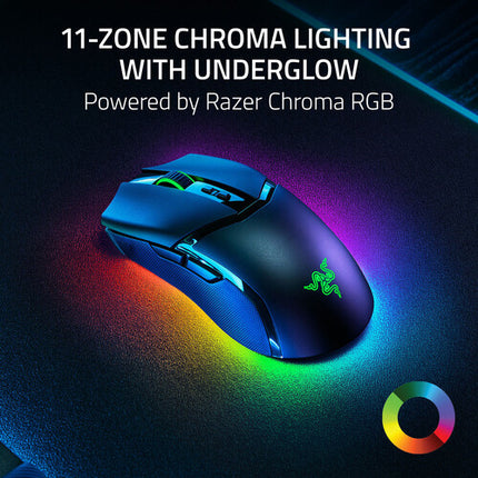 Razer Cobra Pro Ratón Inalámbrico Negro 30000 DPI 8 Botones Programables