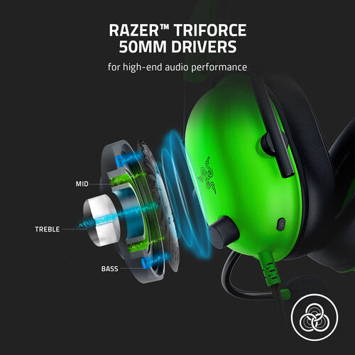 Razer BlackShark V2 X Auriculares Gaming 50mm 7.1 Surround 3.5mm