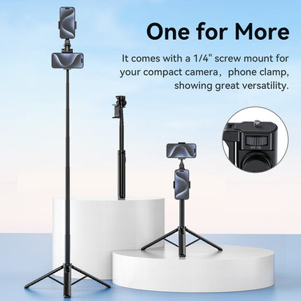 Ulanzi MT70 Palo Selfie Trípode Bluetooth Extensible 62.2 Pulgadas