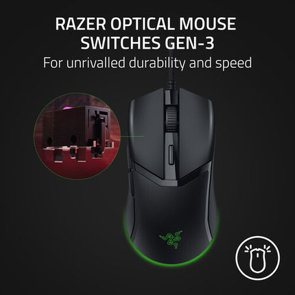 Razer Cobra Ratón con Sensor Óptico 8500 dpi y 6 Botones Programables