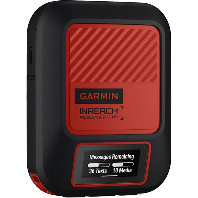 Garmin inReach Messenger Plus Comunicador Satelital Negro 25 Días Batería USB-C