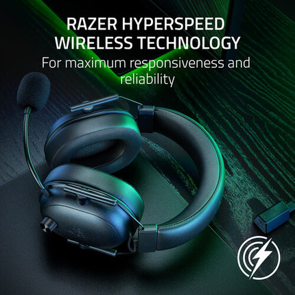 Razer BlackShark V2 HyperSpeed Auriculares Gaming inalámbricos 70h batería 50mm drivers