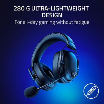 Razer BlackShark V2 HyperSpeed Auriculares Gaming inalámbricos 70h batería 50mm drivers