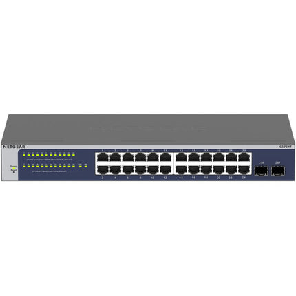 Netgear GS724T Switch de Red Gestionado 24 Puertos Gigabit 52 Gb/s Rackmount